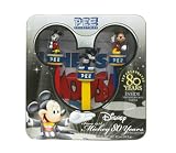 Pez Disney / Mickey Mouse 80th Anniversary Plastic Candy Dispenser with Candy Rolls