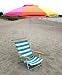 RIO Beach Sandblaster Beach Umbrella 6-1/2-ft with Hammer Action and Carry Bag
