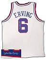 Julius Dr. J Erving Signed Authentic Philadelphia 76Ers White Jersey