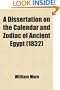 A Dissertation on the Calendar and Zodiac of Ancient Egypt