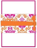 Laura Ashley Pink & Orange Invitation & Response Card Kit - Quantity of 50
