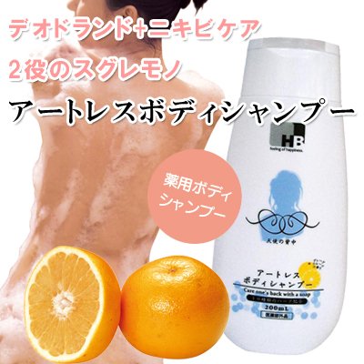 薬用アートレスボディシャンプー