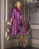 Spiegel Floral Burnout Velvet Sleeveless Dress