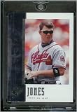 2006 Upper Deck SPX Chipper Jones Atlanta Braves Baseball Card #5 - Mint Condition - In Protective Display Case !!
