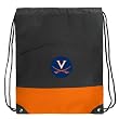 UVA Drawstring Bag Backpack Orange University of Virginia Draw String Cinch Back Pack - For Boys Girls Students or Adults