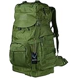G4Free 50L Military Tactical Backpack Hiking Camping Traveling Unisex Outdoor Waterproof Bag