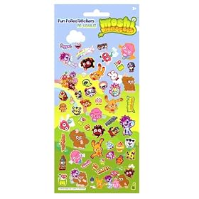 Moshi Monsters Fun Foiled Stickers - Large
