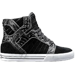 Supra Mens Shoes Muska Skytop Black Crocodile