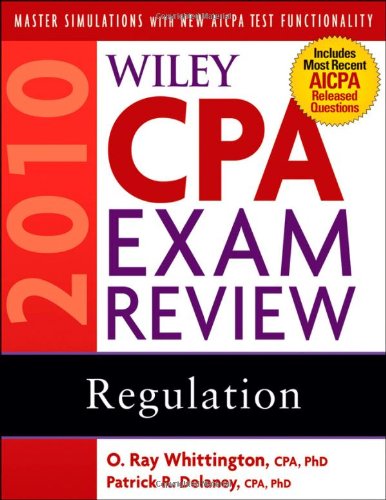 Wiley CPA Exam Review 2010, Regulation (Wiley CPA Examination Review: Regulation)