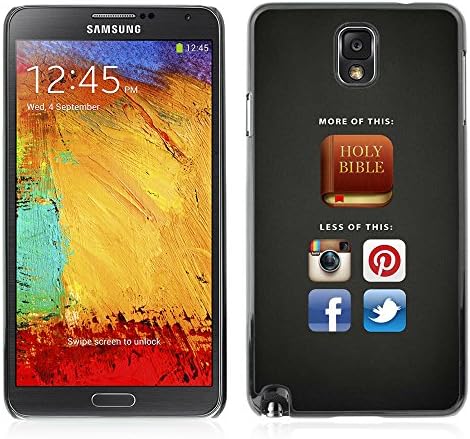 ArtCases Slim Design Case Cover Armor Shell / MORE OF HOLY BIBLE / Samsung Note 3