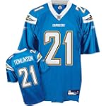 Reebok San Diego Chargers Ladainian Tomlinson Youth Replica Alternate Jersey