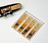Produkt-Bild: 4 x Klarinetten Bl&auml;tter St&auml;rke 2,5 in der "Super Grade" Qualit&auml;t