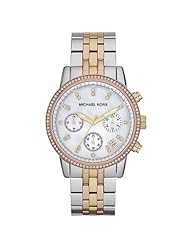 Michael Kors Womens MK5650 Ritz Tri-tone Watch
