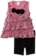Cutie Pie Baby-girls Infant 2 Piece Ruffle Shirt and Short Set