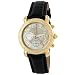 Just Bling Ladies JB-6210L-A "Victory Black Gold" Leather Diamond Watch