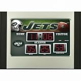 New York Jets Scoreboard Desk Clock