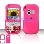 Rubber Feel Hot Pink Hard Case Cover for Palm Centro PDA SNAP-ON Protective
