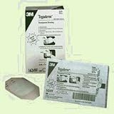 3M Tegaderm Transparent Dressing with Label 6 x 8, 1 Case of 8 boxes