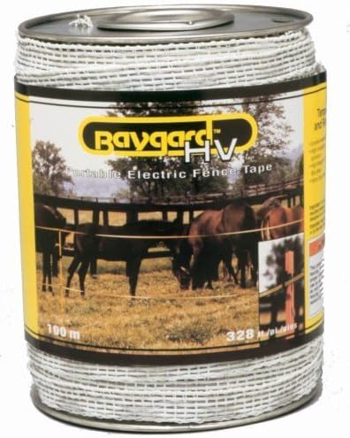 Baygard Electric Fence White Tape - 328 Feet 00692 by Baygard