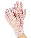 NYFASHION101 Solid Color Classy Elegant Formal Wrist Ruffle Length Lace Gloves, Light Pink