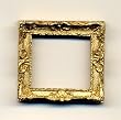 Dollhouse Miniature Set of 2 Ornate Victorian Frames
