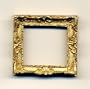 Dollhouse Miniature Set of 2 Ornate Victorian Frames