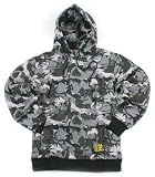 I Path Bigfoot Camo Men's Hooded Sweatshirt - Black