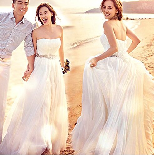 House Of Cinderella 花嫁ウエディングドレス 結婚式 二次会 パーティードレス ワンピース 花嫁ドレス 妊娠ドレス 編み上げタイプ ロングドレス エンパイアライン ビスチェタイプ フリル 妊婦さんもOK 妊娠花嫁 結婚式 披露宴