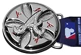TC23 Atlanta Braves Rhinestone Spinner Belt Buckle