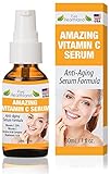 Vitamin C Serum For Your Face and Neck. Anti Wrinkle Serum Facial Skin Care Product. Helps Fade Dark Spots and Smooth Wrinkles. Organic Vitamin C   E   Hyaluronic Acid Serum. Amino Acid Complex. Brighten, Protect Your Skin. Proudly Made in USA. Top Quality. International Shipping to 75 Countries Directly from Amazon Warehouses Plus Amazon's 5-Star Customer Service and Satisfaction Guarantee.