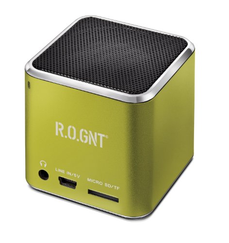 R.O.GNT 0603-28 ,Enceinte , FM-Radio, slot carte Micro SD, Cable USB, puissance 3 Watt) pour Smartphone, Ordinateur portable,Ipod, Iphone, tablette .