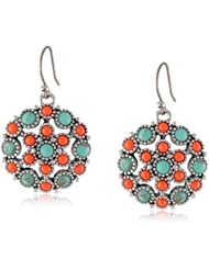 Lucky Brand Set Stone Drop Earrings
