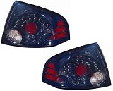 2004-2006 (2005 04 05 06) Nissan Sentra Tail Light Assembly (LED Carbon Fabric) - One Pair (Both Driver and Passenger Sides) - DOT Certified