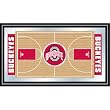 OSU Framed Basketball Court Mirror