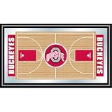 OSU Framed Basketball Court Mirror