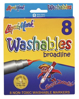 Childrens Toyshop  Toys : LIQUI-MARK CORP 21088-NI WASHABLE MARKERS pack of 12