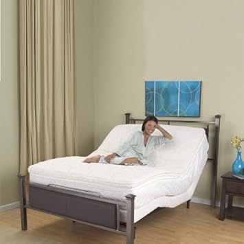 Adjustables Silhouette Adjustable Bed, Twin, X-Large