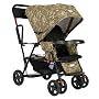 Joovy Caboose Ultralight Stand On Tandem Stroller, Camo