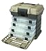 Plano Molding 1364 Stow N Go Tool Box with 4 23650 Series StowAways, Graphite Gray an...