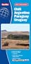 Chili, Argentine, Paraguay, Uruguay - Carte routi�re et touristique