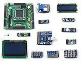 XILINX XC3S500E Spartan-3E FPGA Development Evaluation Board DVK600+Core3S500E+ LCD1602 + LCD12864 +