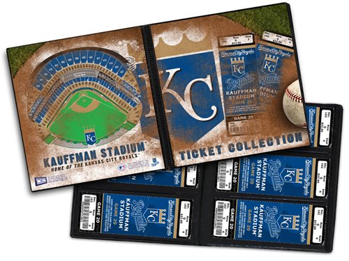 Kansas City Royals Ticket Album - Holds 96 Tickets