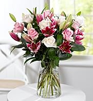 Large Rose & Lily Bouquet