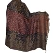 Woolen Shawl Antique Jacquard Design 80 x 40 inches