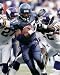 Shaun Alexander Autographed/Hand Signed Seattle Seahawks 8x10 Action Photo vs. Vikings