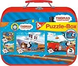 Schmidt Spiele - 55593 - Puzzle Thomas et ses Amis - Boîte Métallique 2 x 26, 2 x 48 (Import Allemagne)