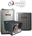 Amana 3.5 ton 14 Seer Split System AC With Gas Furnace Package. 95 AFUE. Upflow/Downflow
