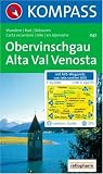  : Obervinschgau / Alta Val Venosta 1 : 25 000: Wander-, Bike- und Skitourenkarte. Carta escursioni, bike e sci alpinismo