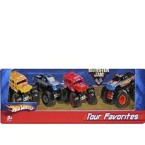 HOT WHEELS MONSTER JAM USHRA TOUR FAVORITES PACK #2 by 