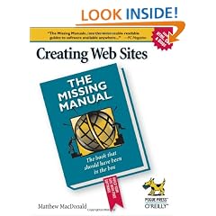 Creating Web Sites: The Missing Manual